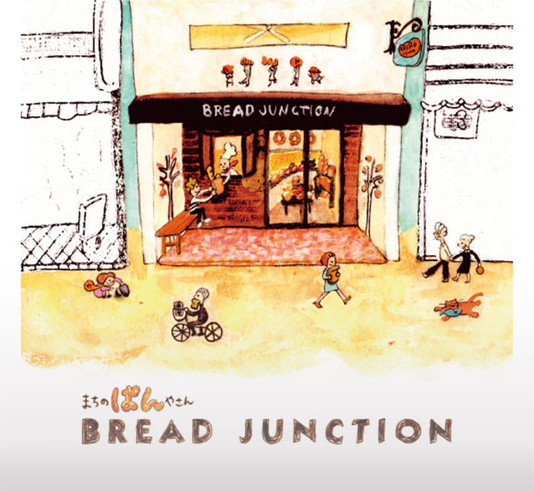 BREAD JUNCTIONのサイトのキャプチャ画像