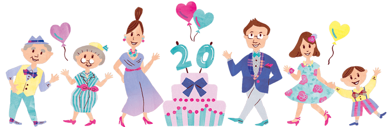 となりのかしいさん　20周年記念バージョンの画像