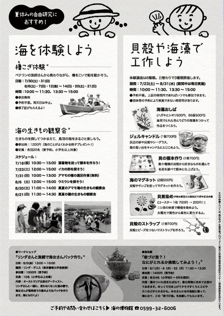 フライヤーの裏面